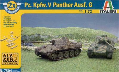 WWII German Panzerkampfwagen V Panther Ausf. G Fast Assembly