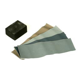 Micromesh Polishing Cloths (5 diff grades & rubber support block)