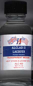 Transparent Medium 1oz. Bottle