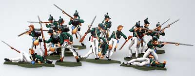 Napoleonic: King's German Legion Infantry (10 pcs.)