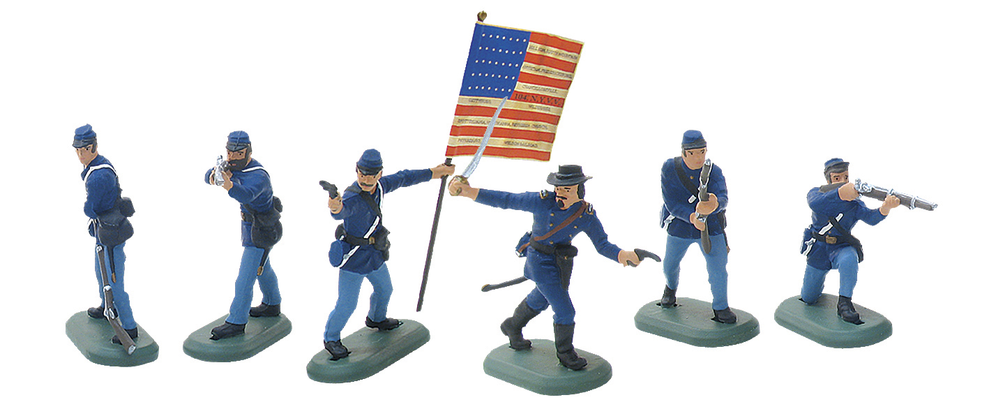 Super Deetail Plastics: American Civil War Union Infantry Set No.1