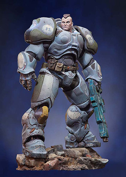 Dark Nova: Sgt. Connor-Serpentian Heavy Infantry