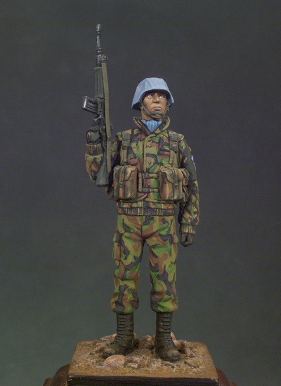 Spanish Blue Helmet, Bosnia 1995-96