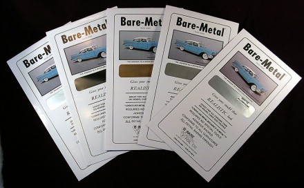 Bare Metal Foil 6 x 11 Thin Sheet Chrome Foil