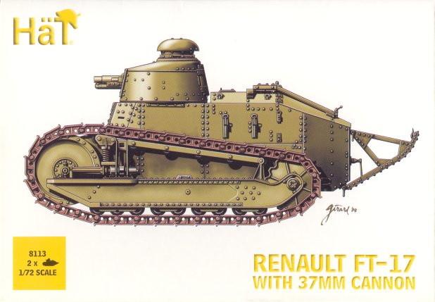 Renault FT-17 with 37mm Cannon