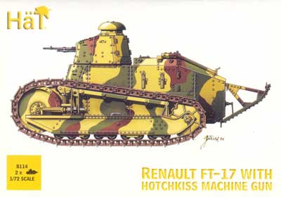 Renault FT-17 with Hotchkiss Machine Gun