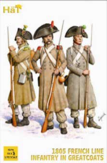 Napoleonic French Line in Greatcoats