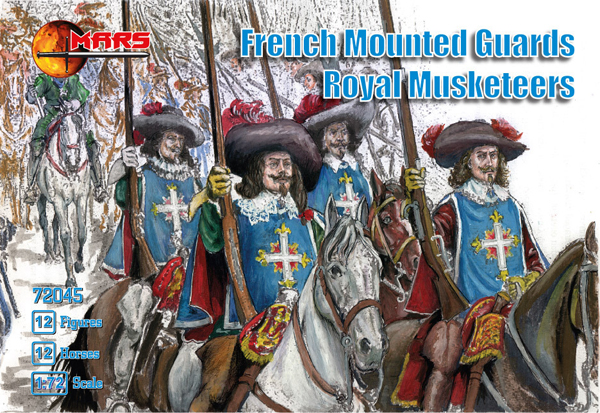 French Mounted Guards Royal Musketeers