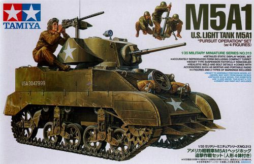 WWII U.S.M5A1 Light Tank