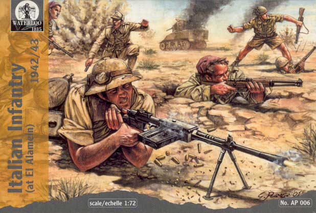 WWII Italian Infantry at El Alamein