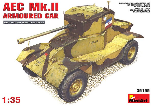 AEC Mk 2 Armored Car, New Tool