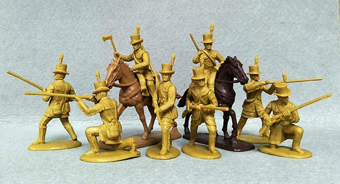 War of 1812 - Kentucky Riflemen (Foot & Mounted)