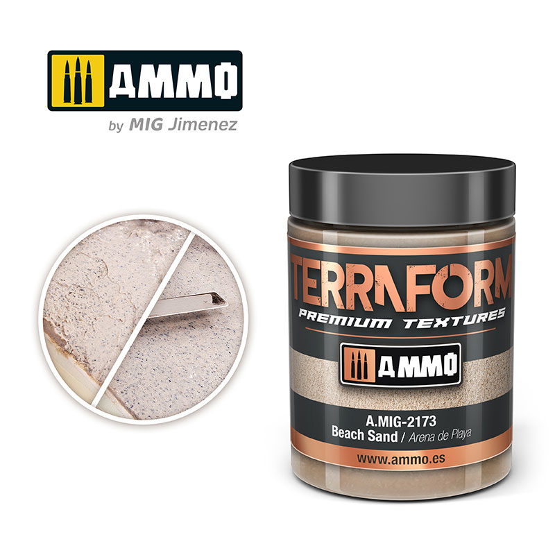 Ammo By Mig Terraform Textures- Beach Sand 100ml.