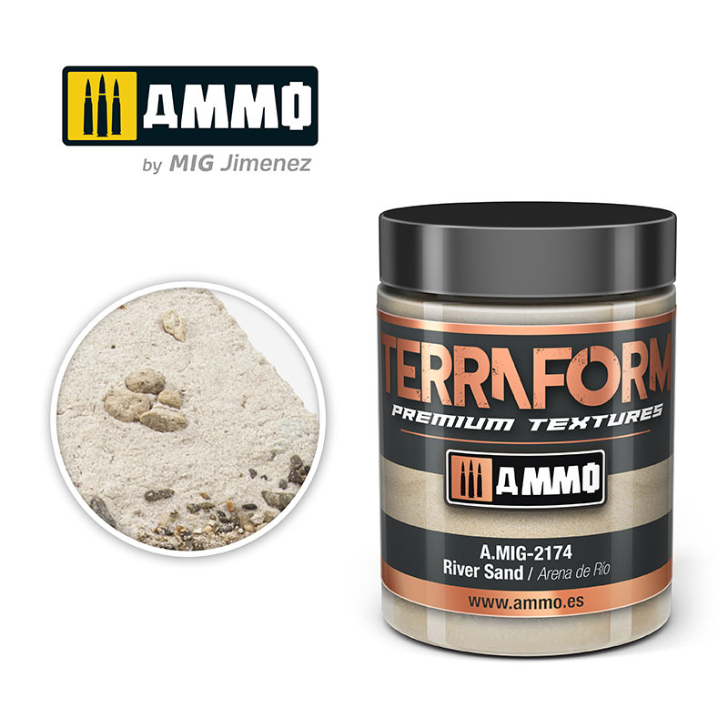 Ammo By Mig Terraform Textures- River Sand 100ml.