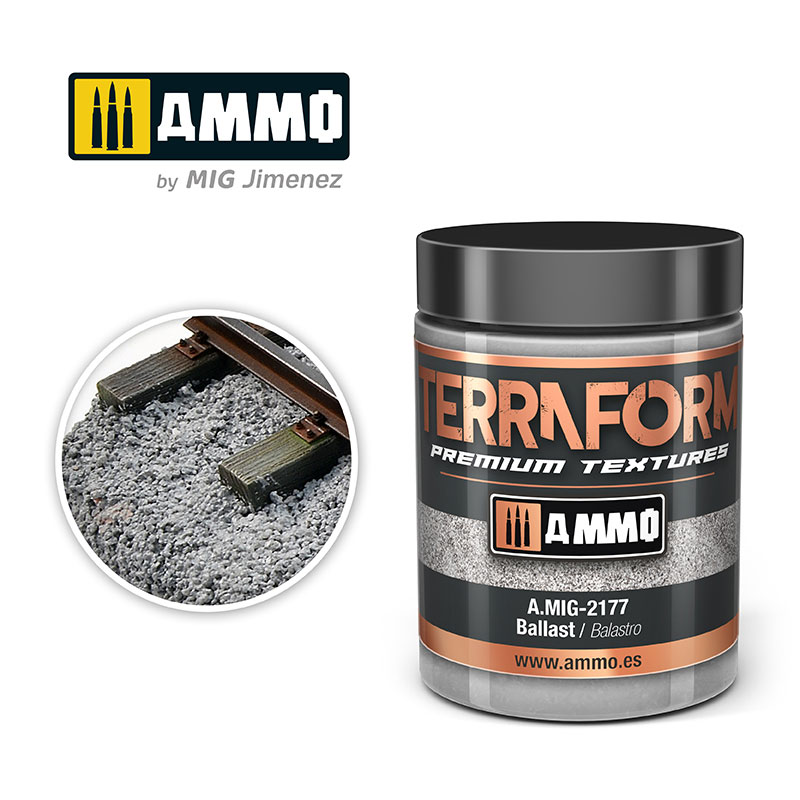 Ammo By Mig Terraform Textures- Ballast 100ml.
