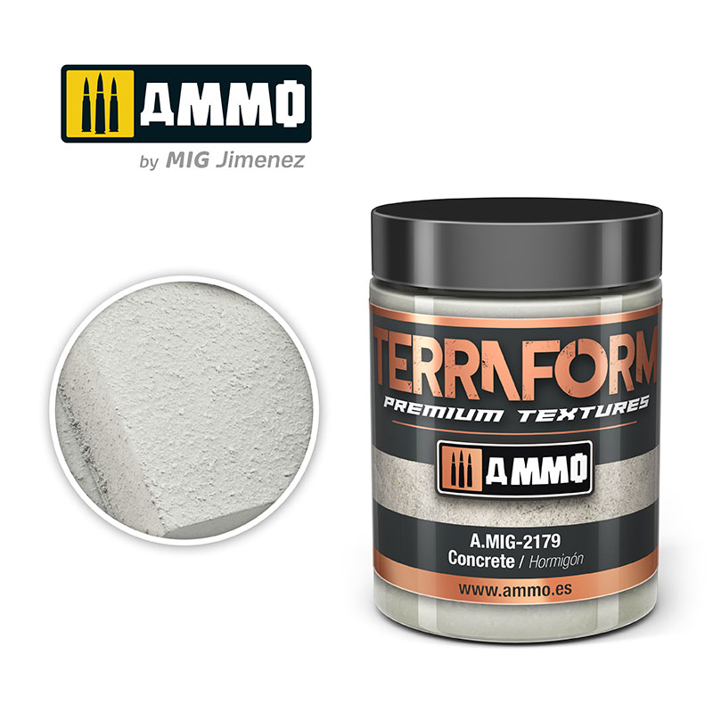 Ammo By Mig Terraform Textures- Concrete 100ml.