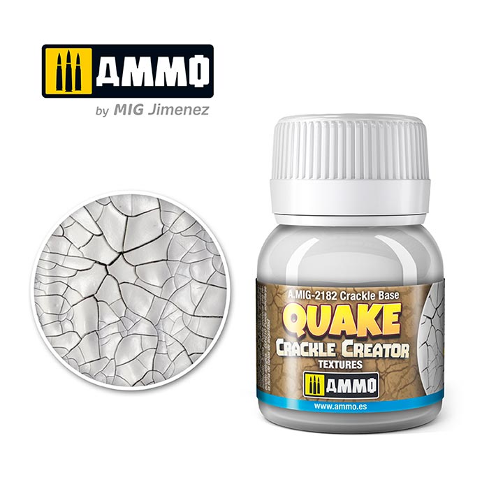 Ammo By Mig Quake Crackle Creator Textures - Crackle Base 40ml