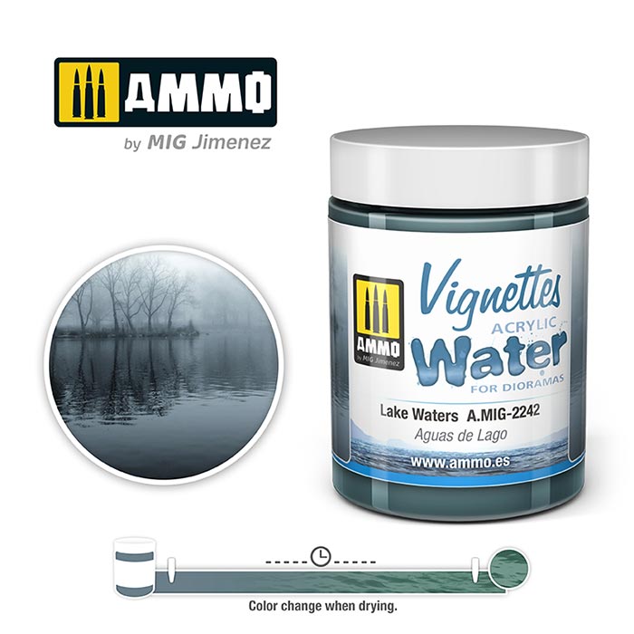 AMMO Vignettes Acrylic - Lake Waters 100ml