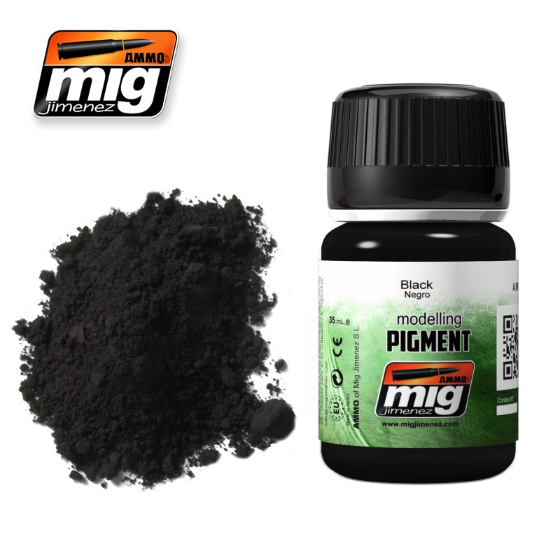 Pigments: Black Pigment (AK 039)