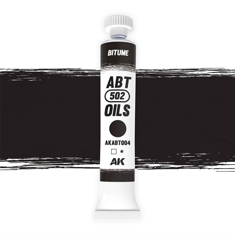 Abteilung 502 Modeling Oil Paint- Bitume