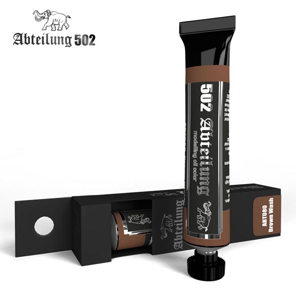 Abteilung 502 Modeling Oil Paint- Brown Wash