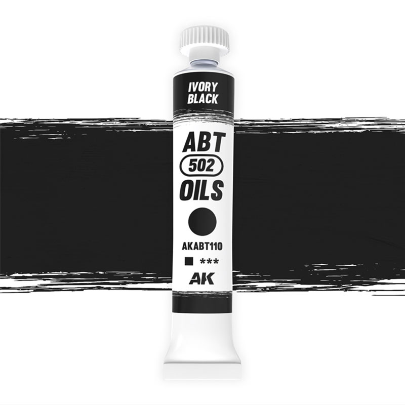 Abteilung 502 Modeling Oil Paint- Black