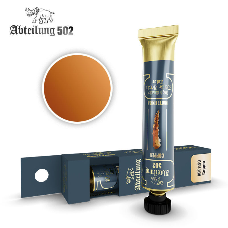 Abteilung 502 High Quality Dense Acrylics - Copper