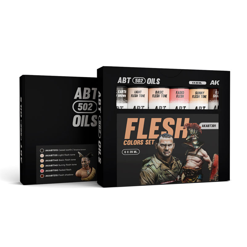 Abteilung 502 Modeling Oil Paint Set -Flesh (6 Colors)