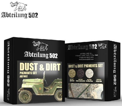 Abteilung 502 Weathering Pigment Set- Dust & Dirt