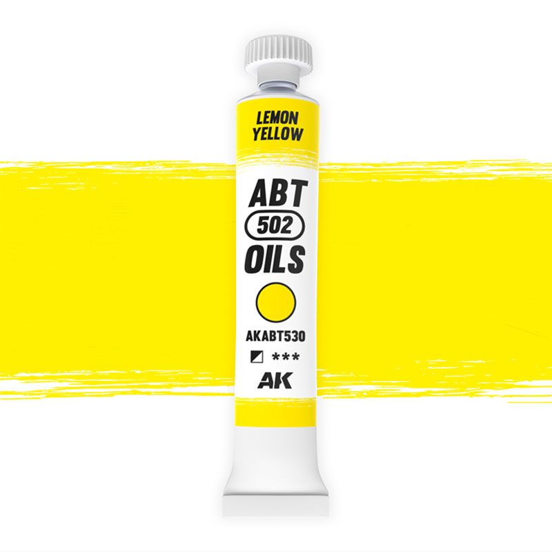 Abteilung 502 Modeling Oil Paint- Lemon Yellow