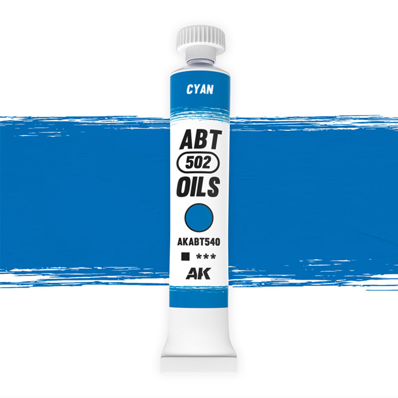 Abteilung 502 Modeling Oil Paint- Cyan