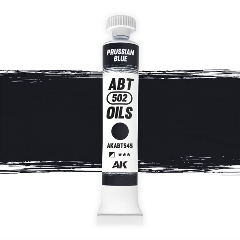 Abteilung 502 Modeling Oil Paint- Prussian Blue