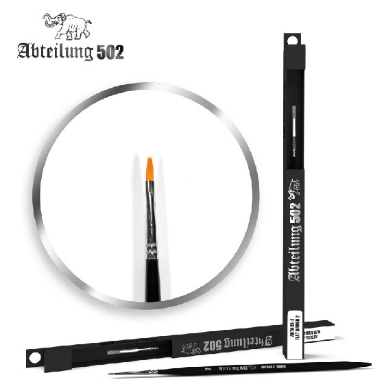 Abteilung 502 Size 2 Synthetic Flat Brush