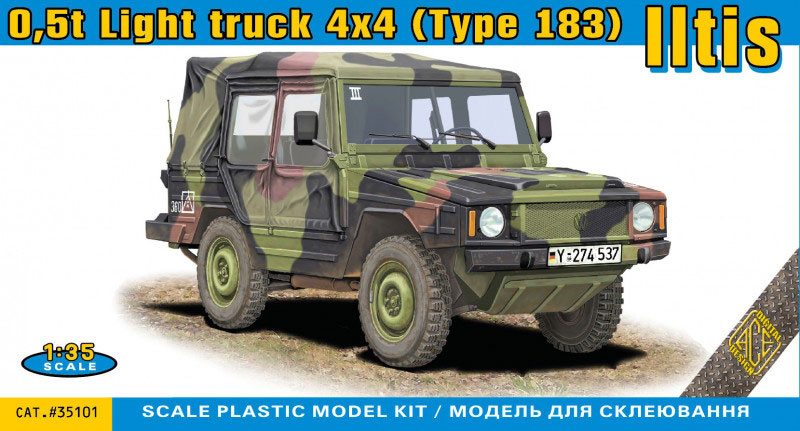 Iltis 0.5-Ton 4x4 Type 183 Light Truck