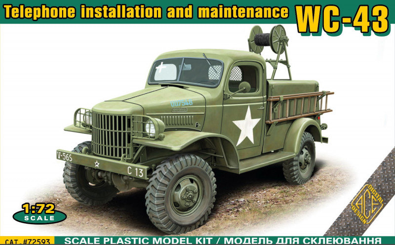 WC43 Telephone Installation & Maintenance Army Truck