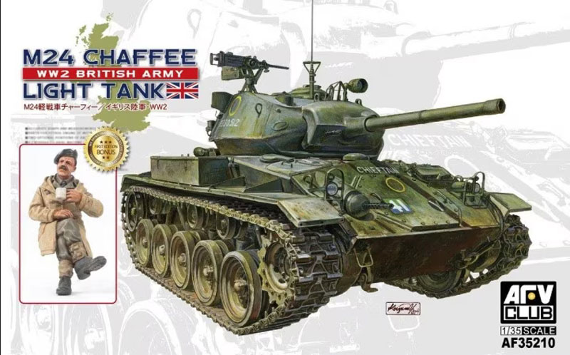 M24 Chaffee WW2 British Army