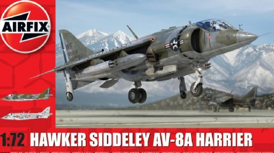 Hawker Siddeley Harrier AV8A Combat Aircraft