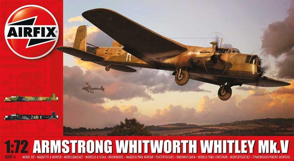 Armstrong Whitworth Whitley Mk V RAF Medium Bomber