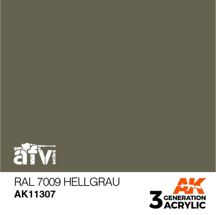 AFV Series Light Grey RAL7009 3rd Generation Acrylic Paint