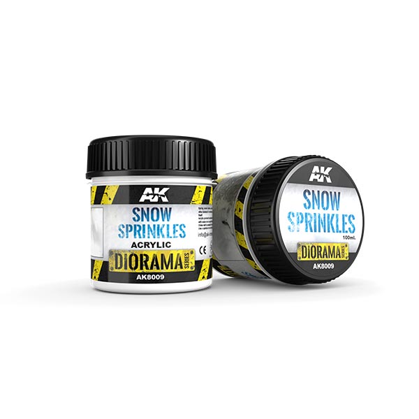 AK Interactive Diorama Series: Snow Sprinkles 100 ml.