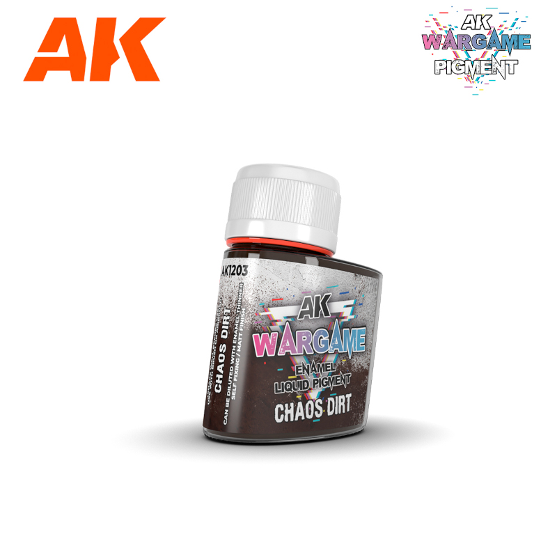 AK Interactive Wargame Enamel Liquid Pigments: Chaos Dirt