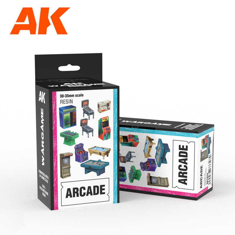 Arcade Machines - Scenography Wargame Set