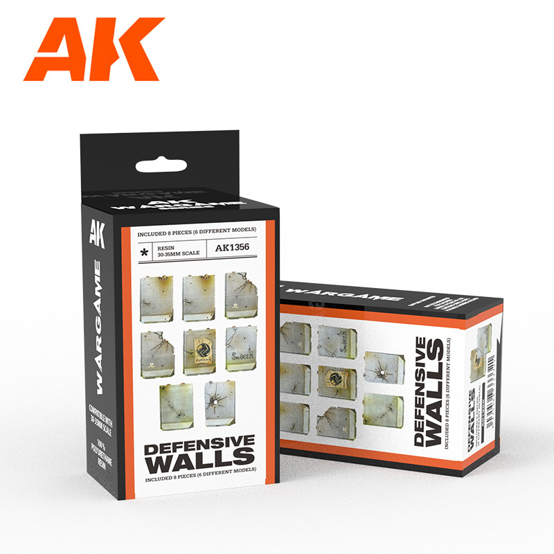 Defensive Walls - Scenography Wargame Set