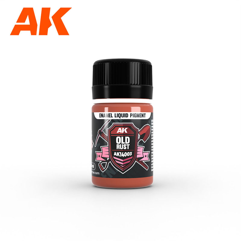 AK Interactive Old Rust Enamel Liquid Pigments