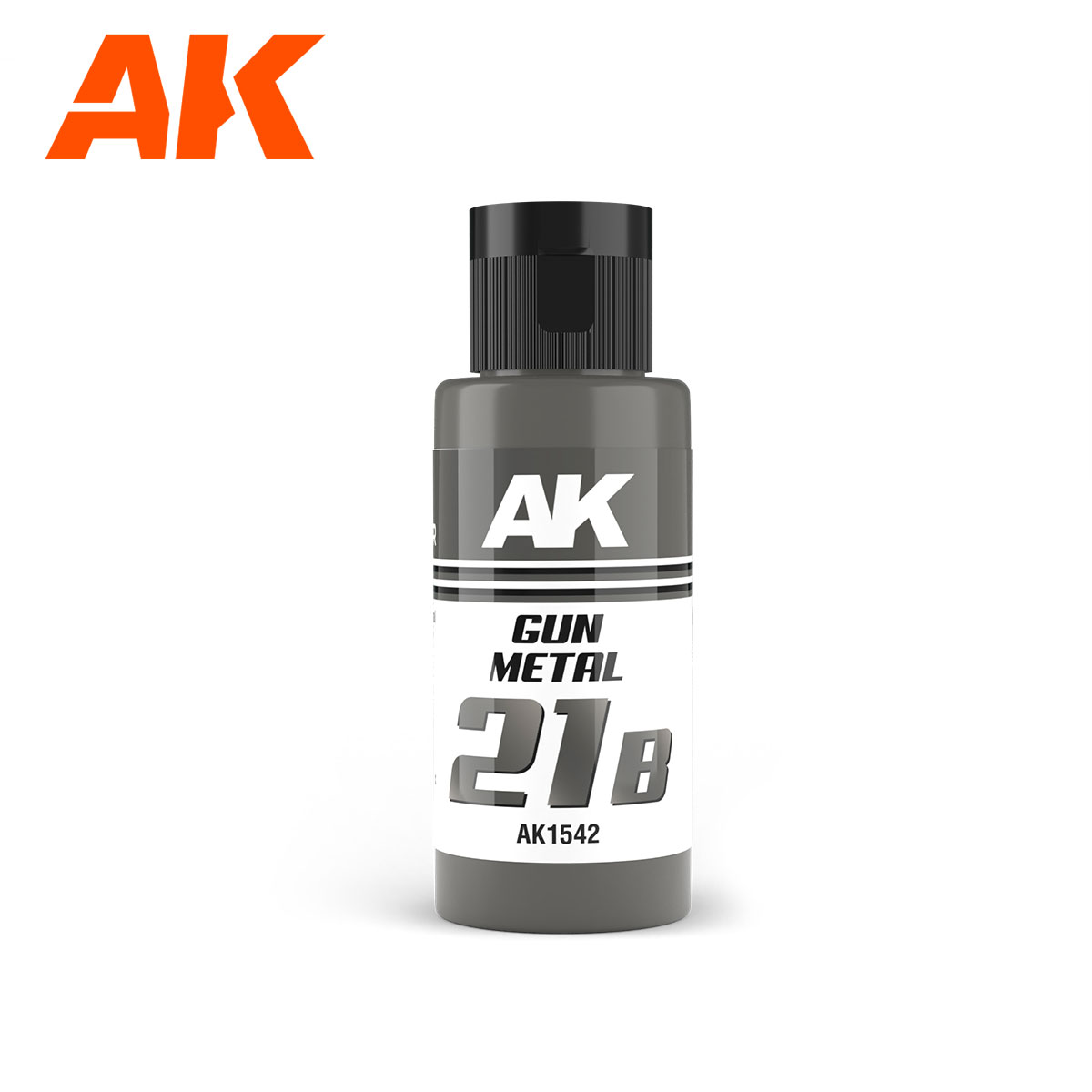 Dual Exo: 21B Gun Metal Acrylic Paint 60ml Bottle