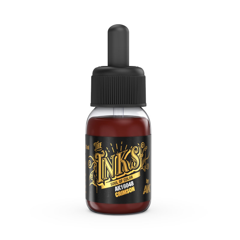 AK Interactive The INKS Crimson 30ml