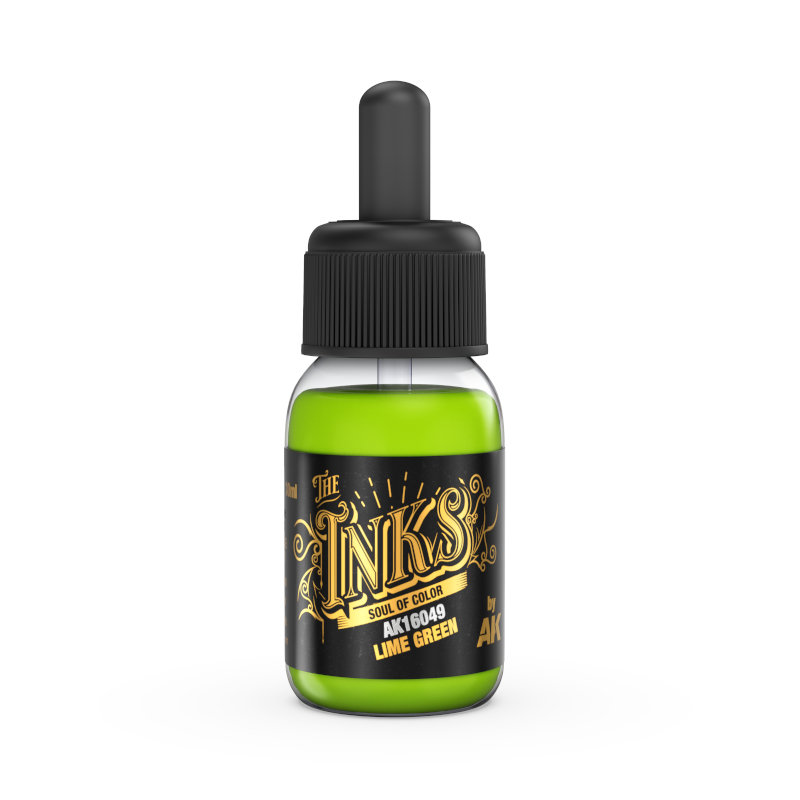 AK Interactive The INKS Lime Green 30ml