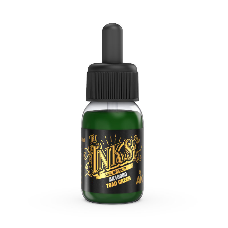 AK Interactive The INKS Toad Green 30ml