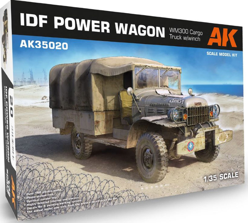 AK Interactive IDF Dodge Power Wagon WM300