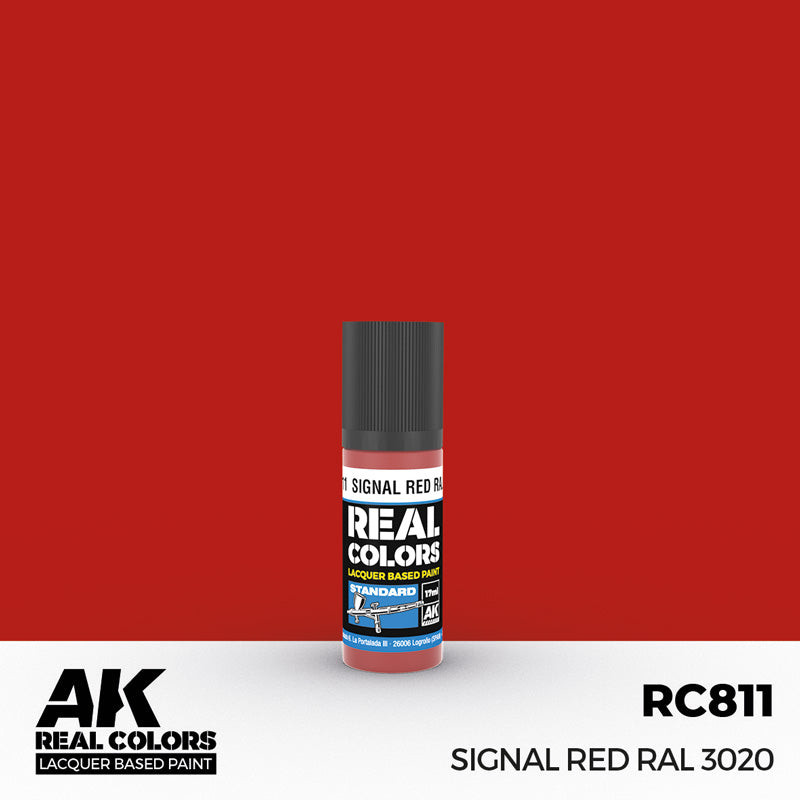 Real Colors Standard: Signal Red Acrylic Lacquer Paint